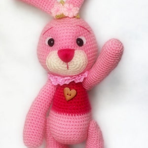 Elfin Thread Connie the Easter Bunny Amigurumi Pattern, crochet rabbit pattern PDF image 5