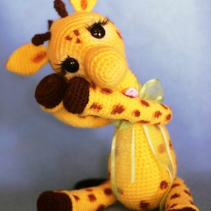 Elfin Thread- Josephine, the Giraffe PDF Amigurumi Pattern (Giraffe crochet pattern)