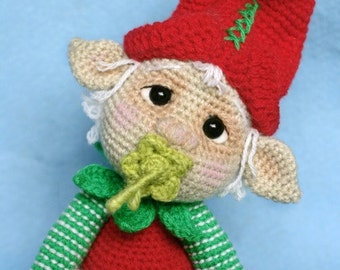 Elfin Thread- Gribin, The Baby Elf Amigurumi PDF Pattern (Elf Pixie Corchet pattern)