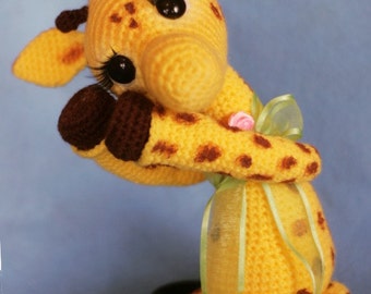 Elfin Thread - Josefina la Jirafa patrón de amigurumi en PDF (jirafa en crochet)
