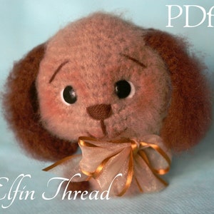 Elfin Thread Fuzzy Mini Dog Amigurumi PDF Pattern dog amigurumi crochet pattern image 4