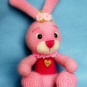 Elfin Thread Connie the Easter Bunny Amigurumi Pattern, crochet rabbit pattern PDF image 4