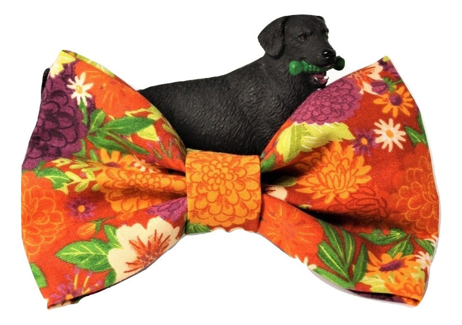 Autumn Bandanas for Dogs, Fall Puppy Bandana, Chrysanthemum Kerchief