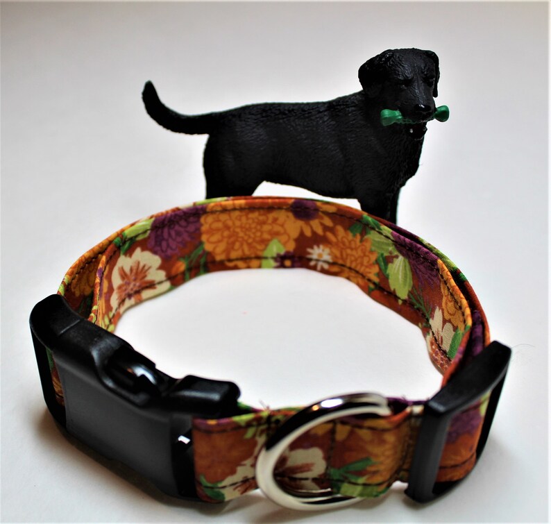 Autumn Bandanas for Dogs, Fall Puppy Bandana, Chrysanthemum Kerchief