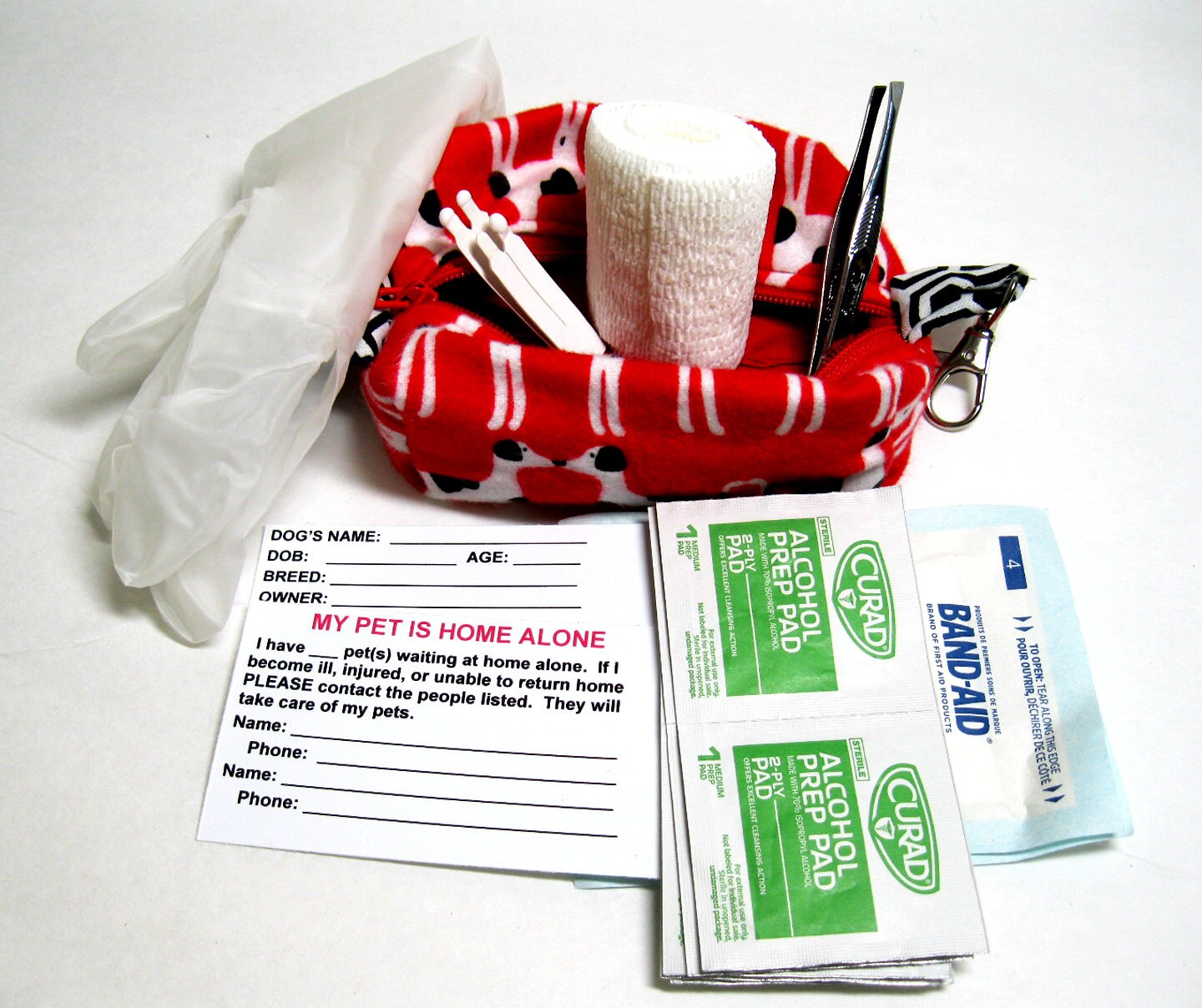 Dog First Aid Kit Pet 1st Aid Canine Hiking Backpack Etsy UK