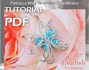 Tutorial Butterfly half-mobile Wire Wrapping - pdf - English Version