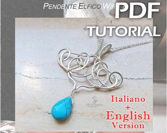 Tutorial Elvish Wire Pendant 1 - pdf - ENGLISH Version