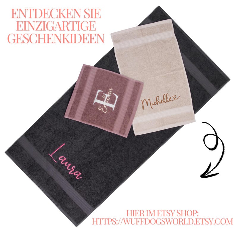 Towel for baptism with name and embroidered, baptism gift girl personalized, baptism gift boy, dove, angel, baby gift baptism name, gift boy image 13