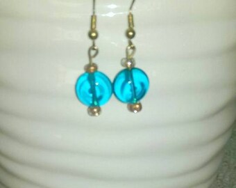 Aqua Earrings