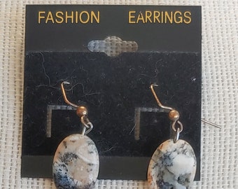 Speckled Stone Earrings