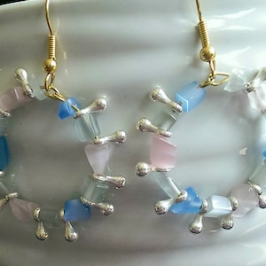 Pastel Cat&#39;s Eye Earrings