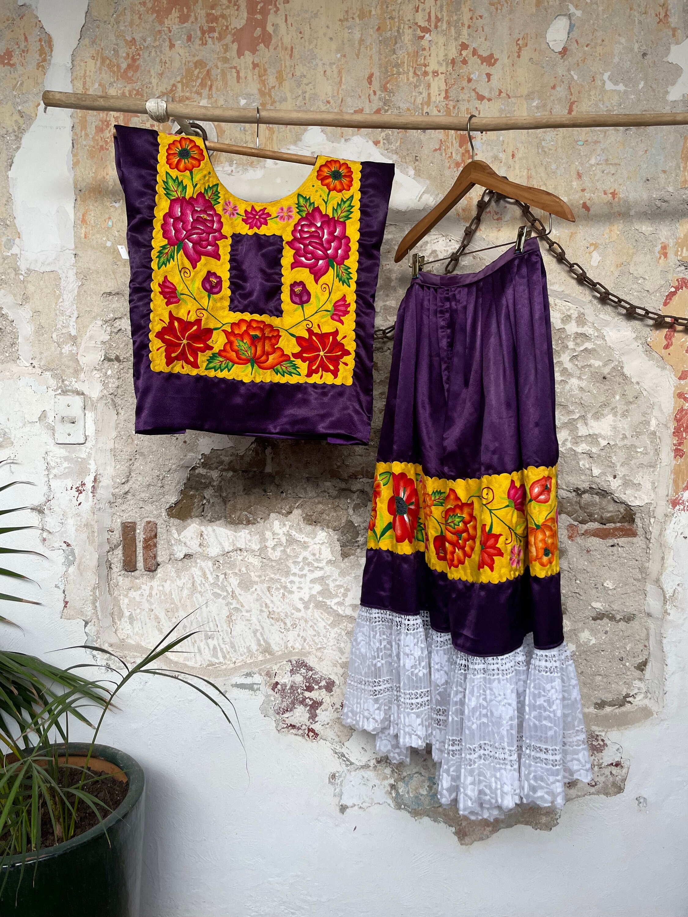 Ropa oaxaquena Etsy Mexico