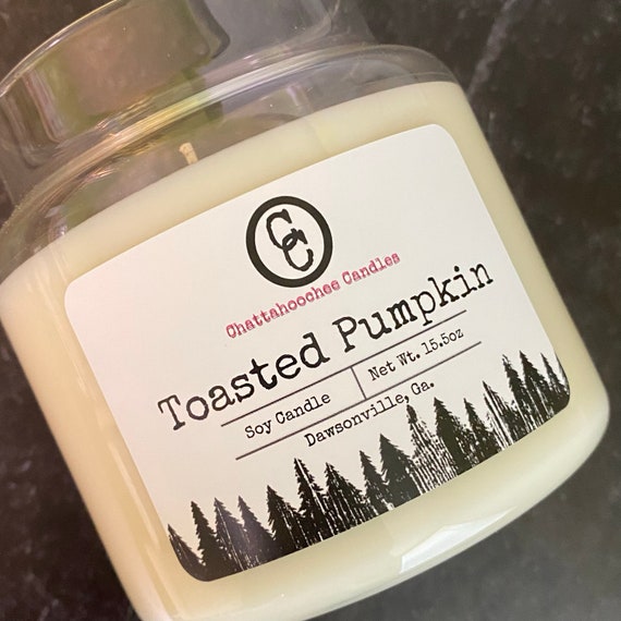Toasted Pumpkin- 3 Wick Soy Candle, 15.5oz