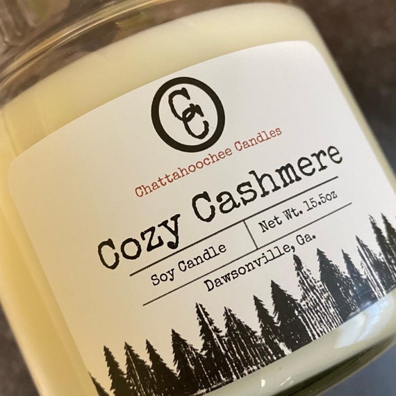 Cozy Cashmere | 3- Wick Scented Soy Candle | 15.5oz