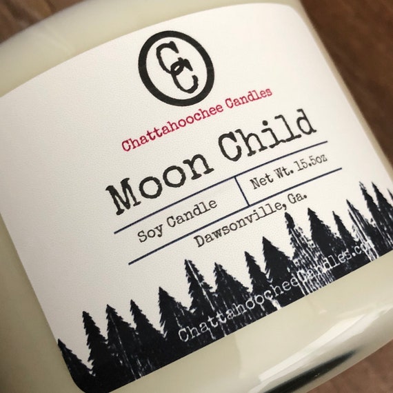 Moon Child- Scented 3 Wick Candle