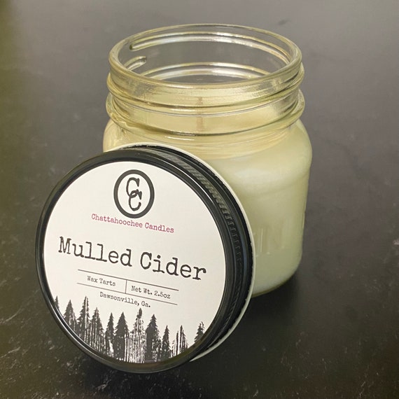Mulled Cider- Mason Jar Soy Candle, 8oz