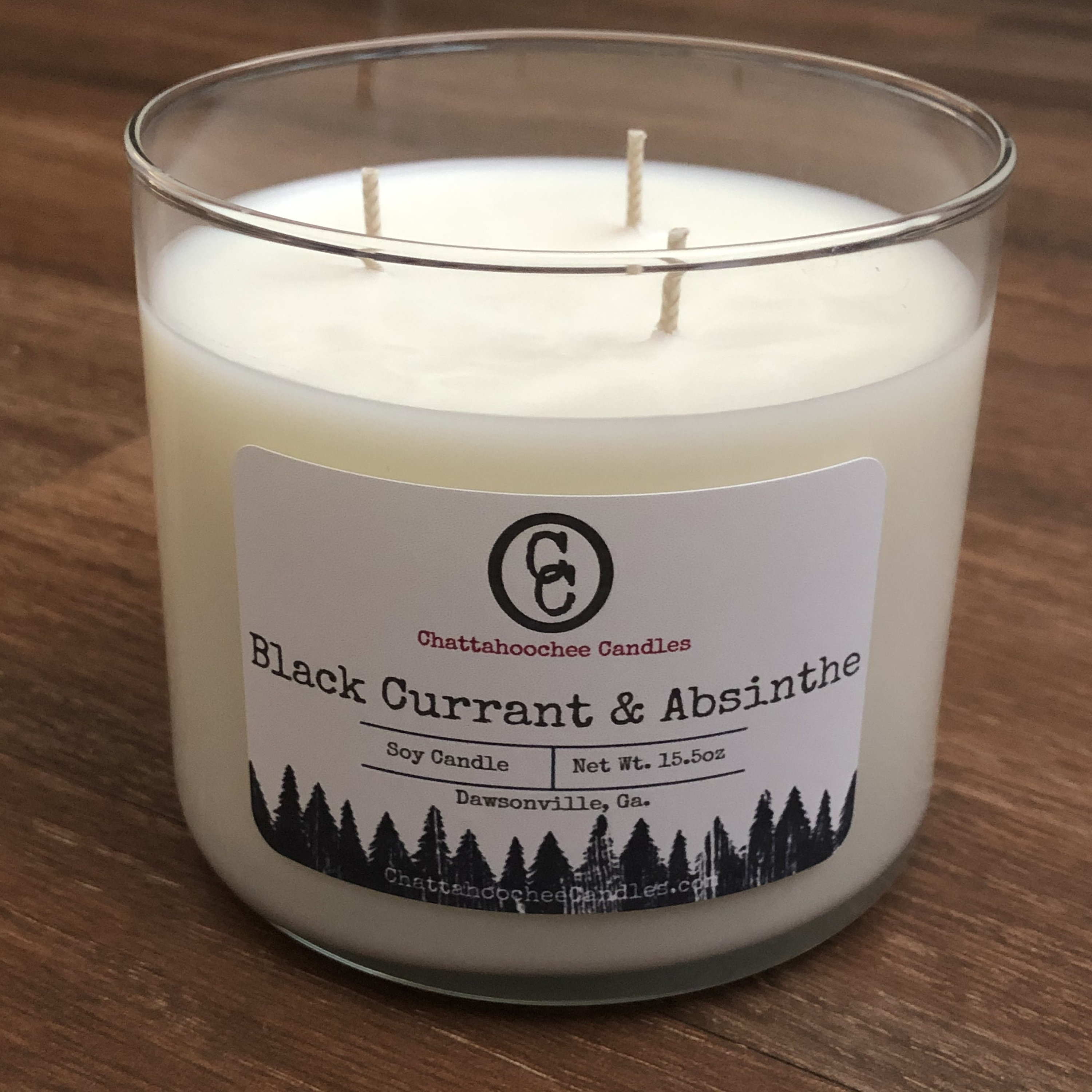 Black Currant & Absinthe 3 Wick Scented Soy Candle Etsy