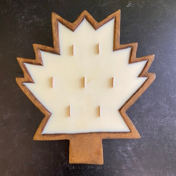 Maple Leaf Dough Bowl Candle | 24-28oz