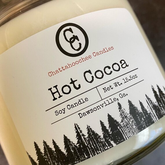 Hot Cocoa | 3 -Wick Scented Soy Candle | 15.5oz