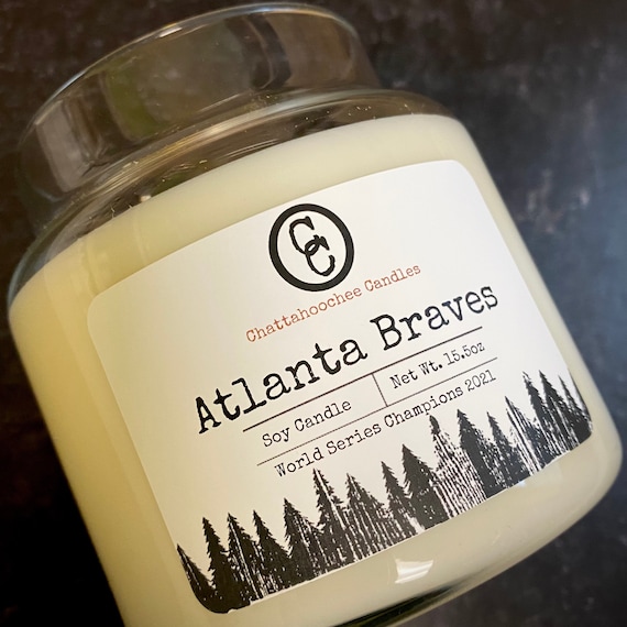 Atlanta Braves World Series 2021 Candle | 3 Wick Candle