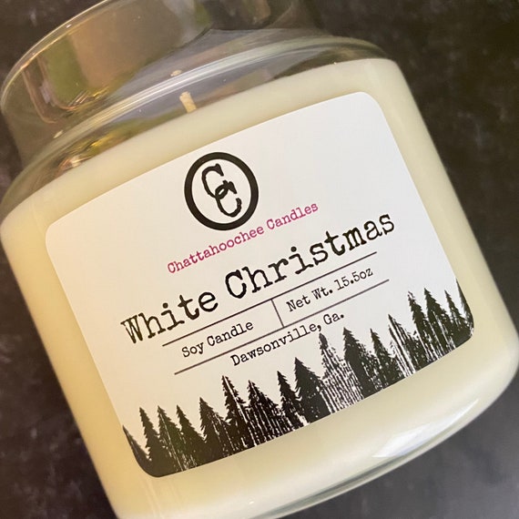 White Christmas | 3 Wick Scented Soy Candle | 15.5oz