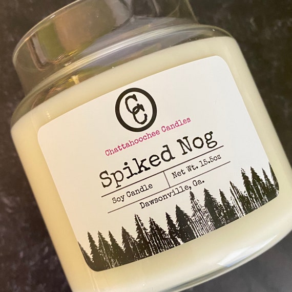Spiked Nog- 3 Wick Scented Soy Candle | 15.5oz