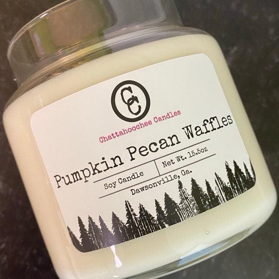 Pumpkin Pecan Waffles- 3 Wick Soy Candle, 15.5oz