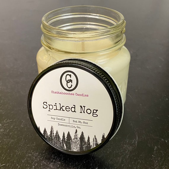 Spiked Nog- Mason Jar Soy Candle | 8oz