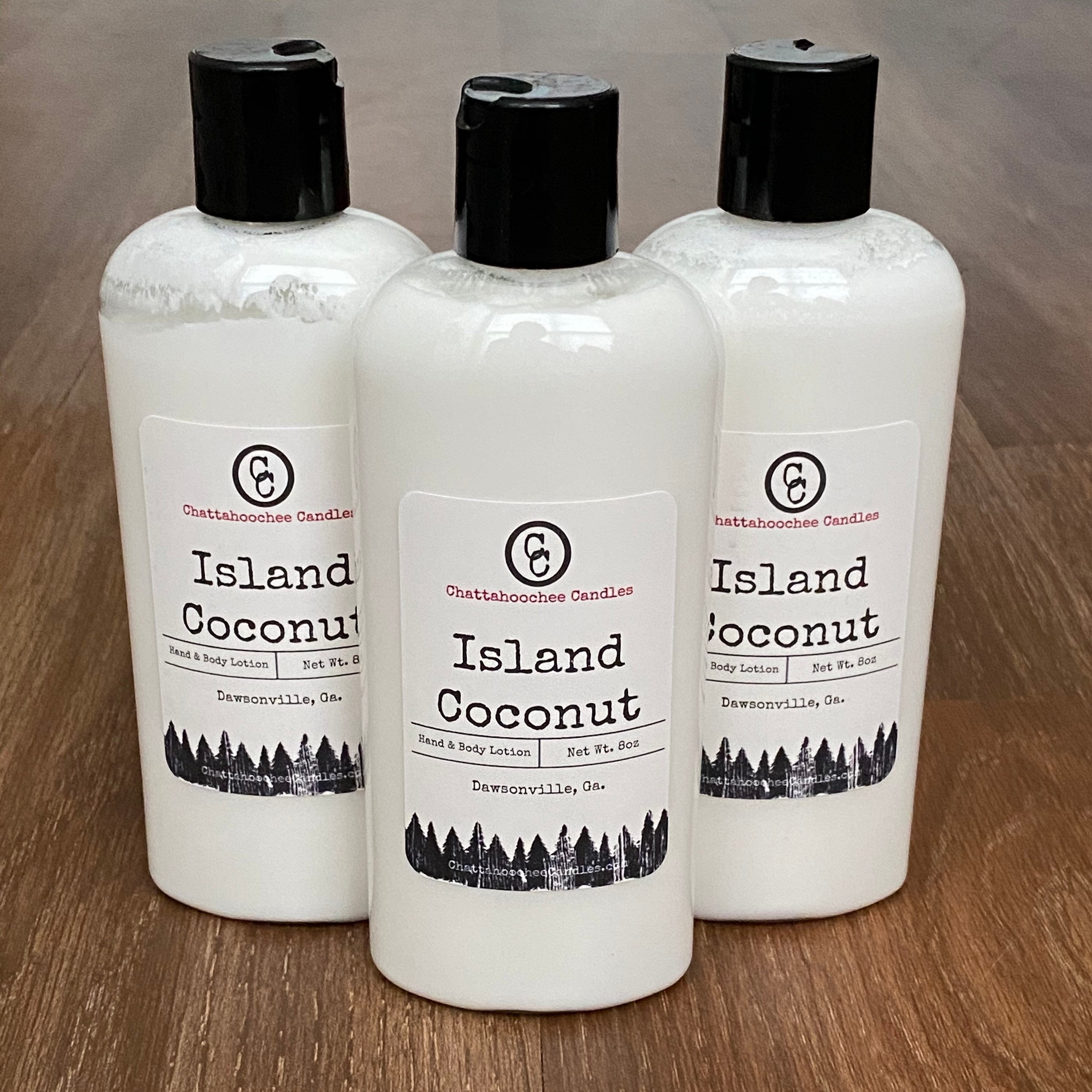 Island Coconut Scented Hand & Body Lotion Moisturizer Etsy