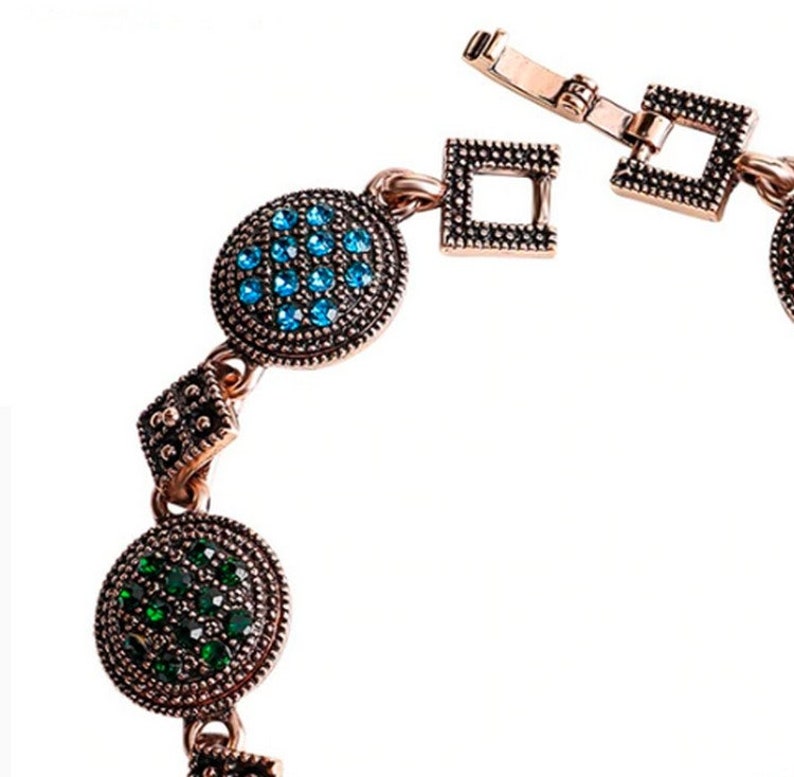 vintage bracelet rhinestone bracelet Elegant boho bracelet