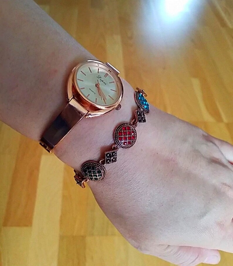 vintage bracelet rhinestone bracelet Elegant boho bracelet