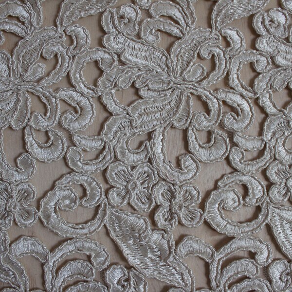 Guipure Lace Fabric, Floral Guipure Lace, French Lace