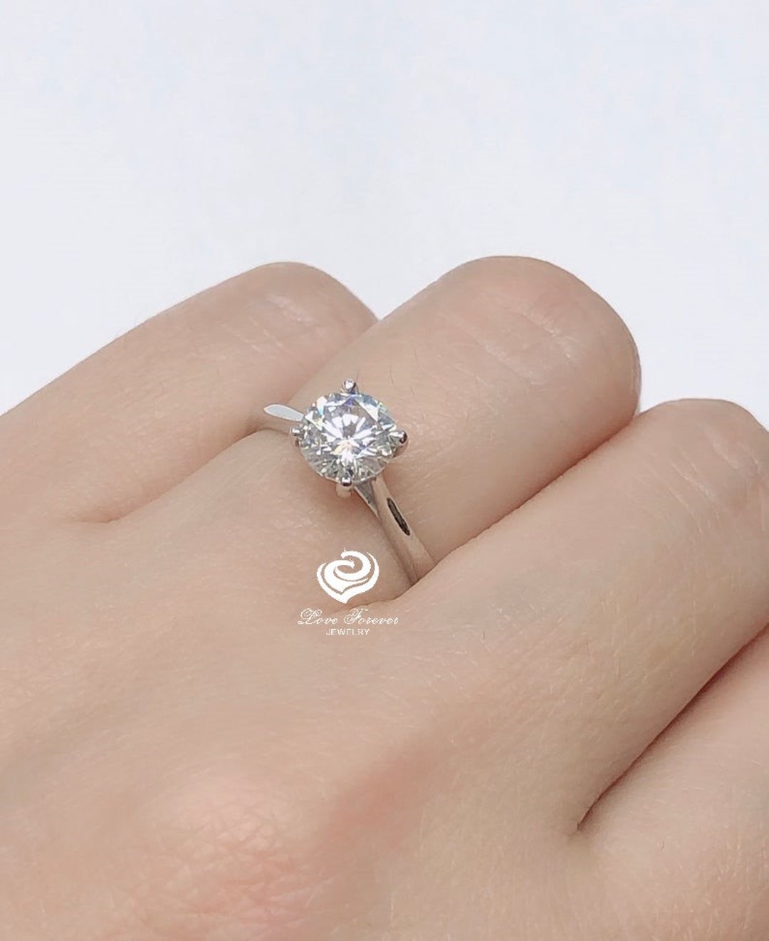 Forever one moissanite weddingbee hot sale