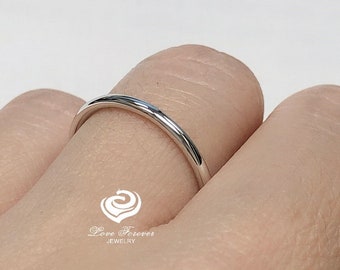 14k Solid Gold Plain Matching Band Promise Ring Wedding Band Anniversary Ring Wedding Band (Bridal Wedding Set Available)