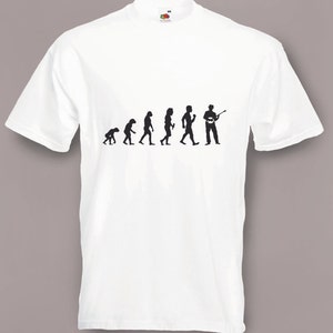 Evolution To Banjo t-shirt Funny Banjo Player T-shirt sizes Sm TO 2XXL image 5