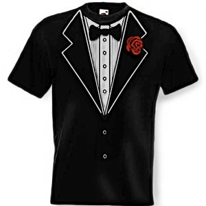 Tuxedo T Shirt Etsy New Zealand