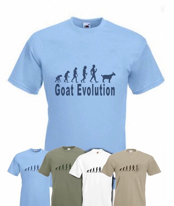 Evolution of the Goat T-Shirt Evolution of the Goat T-Shirt
