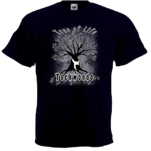 The Tree of Life Taekwondo T-shirt Korean martial art Taekwondo Gift