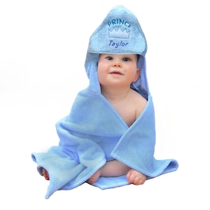 Toalla con capucha de bebé bordada personalizada Hora del baño Boy Girl Encantadora toalla de regalo Túnica de toalla