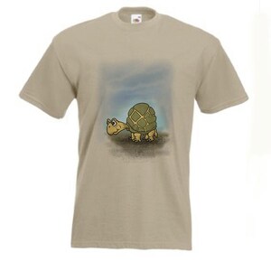Cartoon Tortoise T-Shirt Pet Reptile dans toutes les tailles
