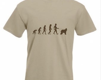 Evolution to Afghan Hound t-shirt Funny Dog T-shirt sizes S TO 2XXL