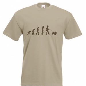 Evolution To Cocker Spaniel t-shirt Funny Dog T-shirt sizes Sm To 2XXL