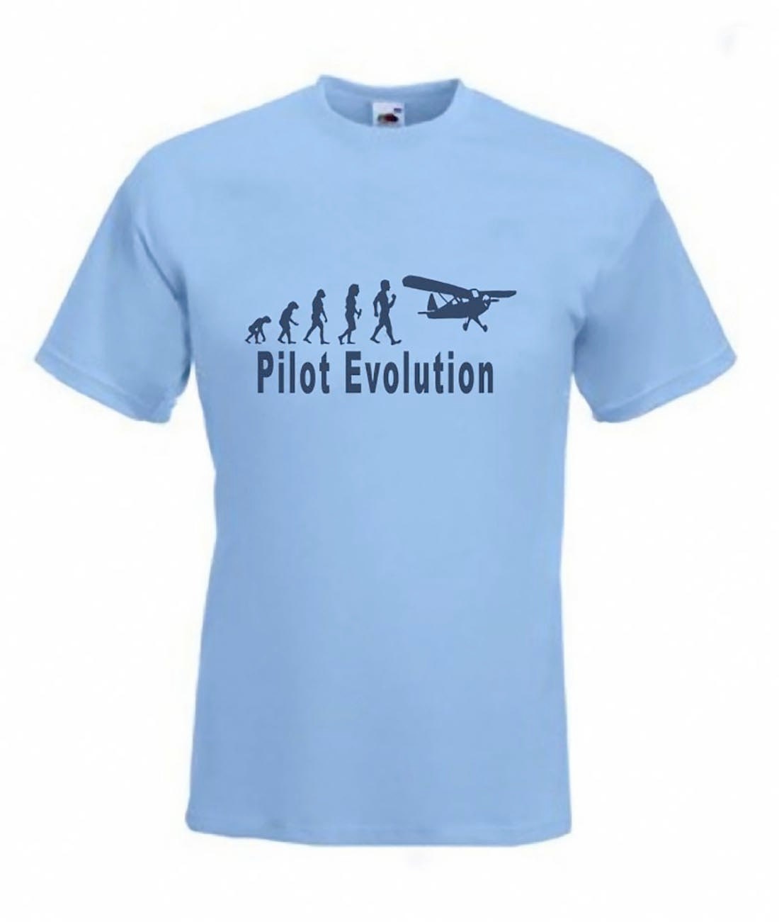 darse cuenta Banquete expandir Evolución a piloto camiseta divertida camiseta de avioneta en - Etsy España