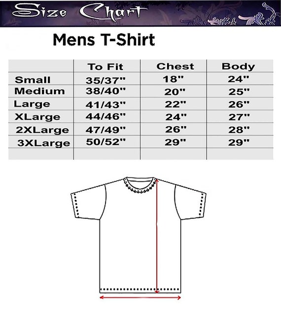 Papillon Clothing Size Chart