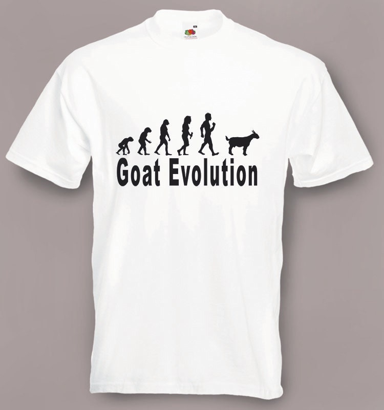 Evolution of the Goat T-Shirt Evolution of the Goat T-Shirt