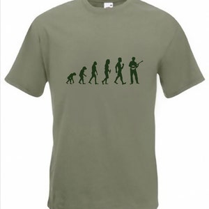 Evolution To Banjo t-shirt Funny Banjo Player T-shirt sizes Sm TO 2XXL image 2