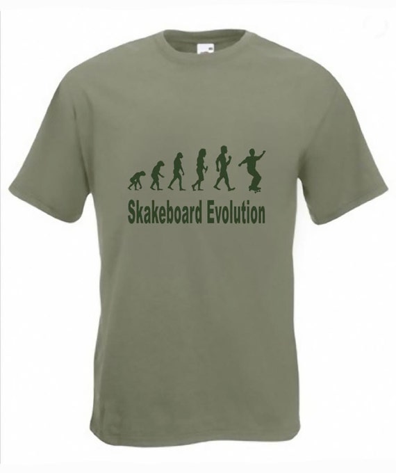 Skateboard Evolution T-Shirt - Skateboarding Gift Shirt Skateboard Evolution T-Shirt - Skateboarding Gift Shirt