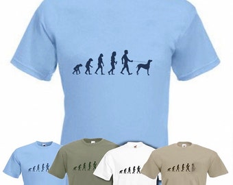 Evolution To Weimaraner t-shirt Funny Dog T-shirt in sizes Sm to 2XXL