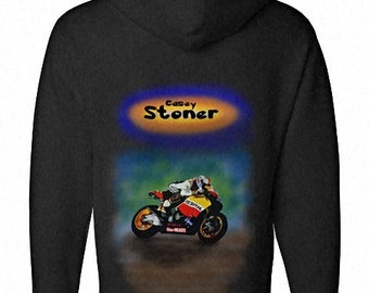 Valentino Casey Stoner Moto GP World Champion sizes up to XXL