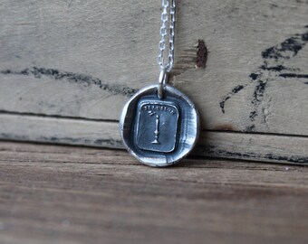 Illusion-Danger-Moth flies to a candle flame wax seal oxidized fine silver charm